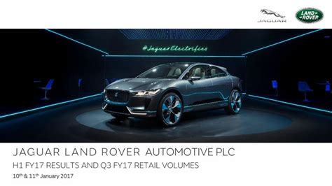 jaguar 3pm result|Notice for release of Jaguar Land Rover Automotive plc Q3 Fiscal .